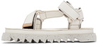 Marsèll White Suicoke Edition DEPA MMSU01 Sandals