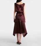 Khaite Toma silk minidress