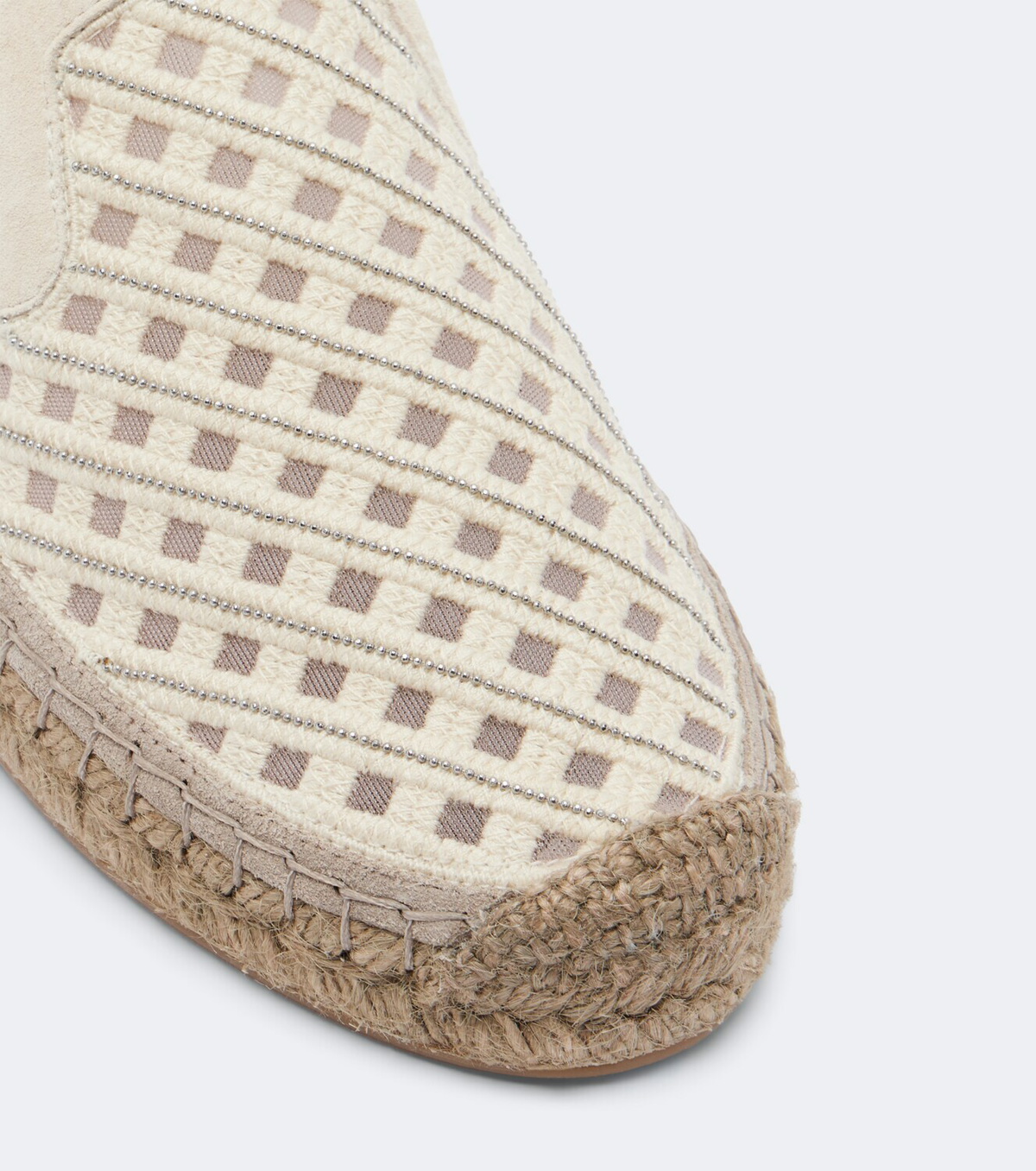 Brunello Cucinelli Monili suede-trimmed canvas espadrilles