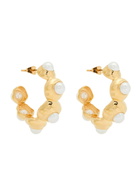 Joanna Laura Constantine Statement 18kt Gold-plated Hoop Earrings - One Size
