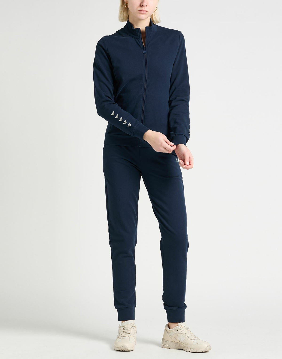 Ea7 Womens Tracksuit in Navy