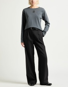Sandro Womens T-shirt Charcoal