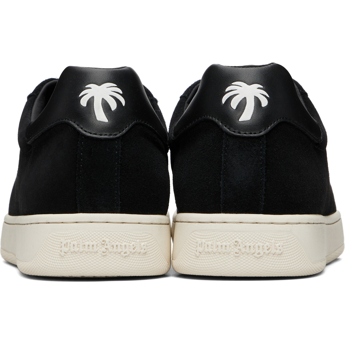 Palm Angels Black Classic Logo Tennis Sneakers