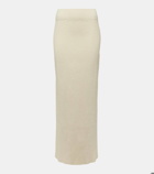 Toteme Cotton-blend bouclé maxi skirt