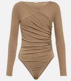 Wolford x Nao Takekoshi Ruched bodysuit
