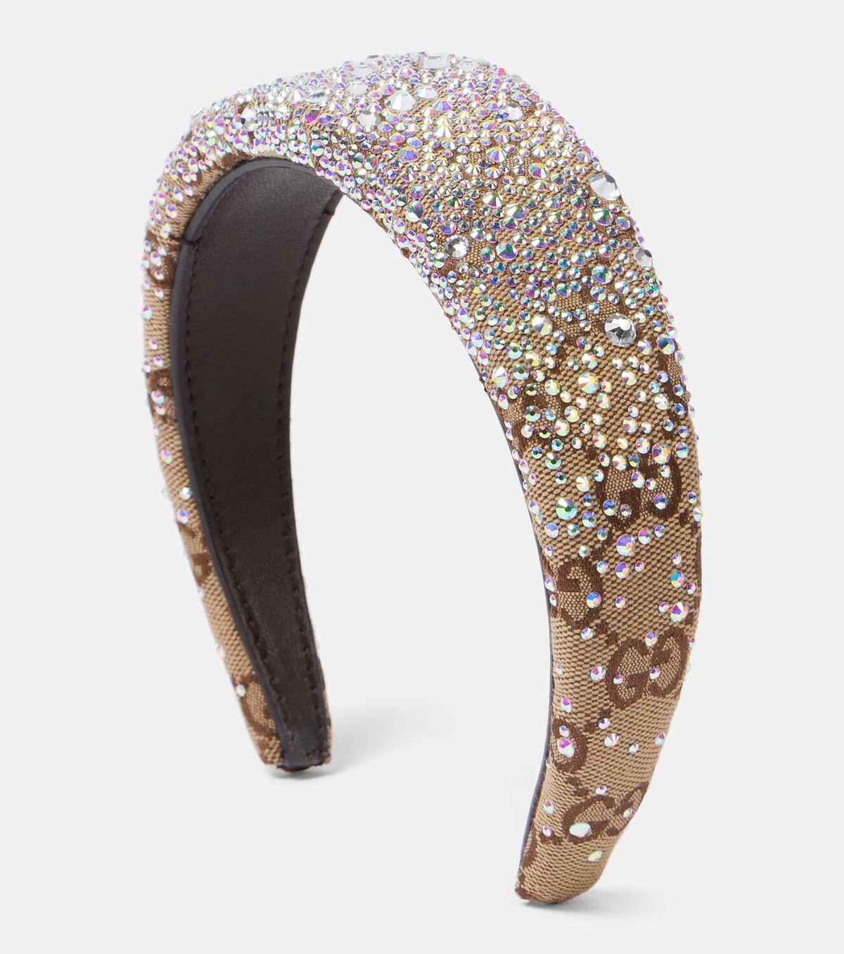 ハット Gucci Beaded Headband GG Crystal Headband Black | The Webster