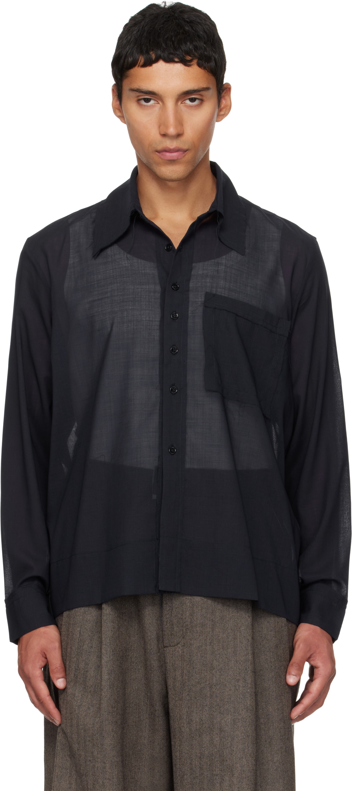Camiel Fortgens Blue Research Shirt Camiel Fortgens