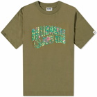 Billionaire Boys Club Men's Jungle Camo Arch Logo T-Shirt in Olive