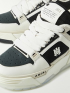 AMIRI - MA-1 Leather, Suede and Mesh Sneakers - White