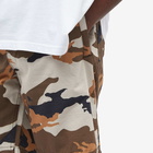 Wood Wood Men's Alfred Ripstop Short in Camo All Over Print