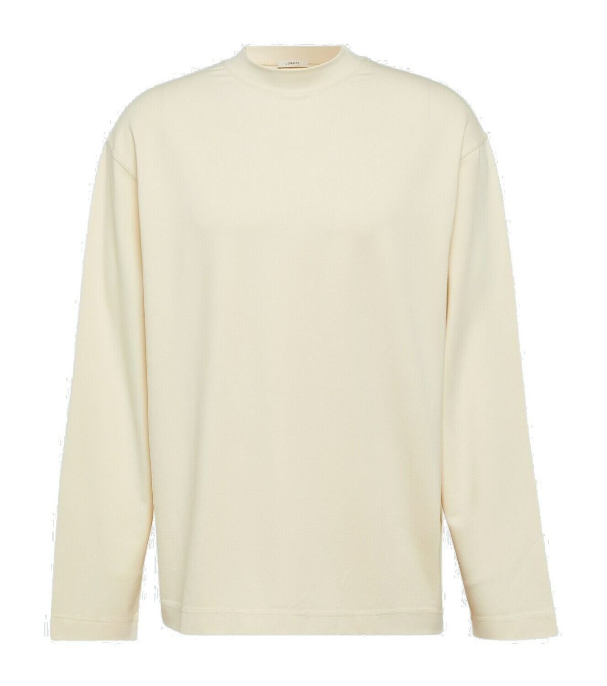 Photo: Lemaire Mock-neck jersey sweater