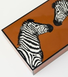 Jonathan Adler Zebra backgammon set
