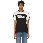 Givenchy Black and White Fast Love Jersey T-Shirt