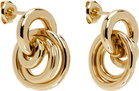 Laura Lombardi Gold Aria Earrings