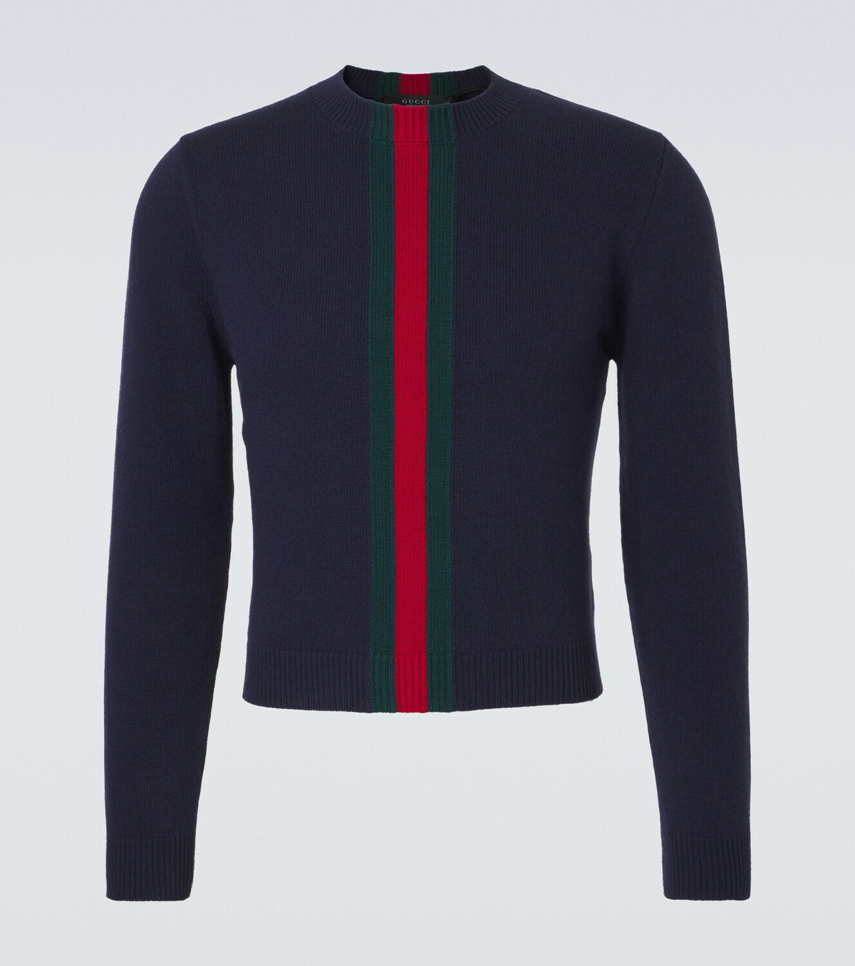 Gucci Web Stripe wool sweater