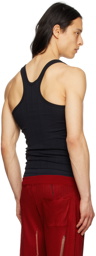 LGN Louis Gabriel Nouchi Black Rib Tank Top