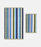 Missoni Eva Zigzag set of 2 cotton terry towels