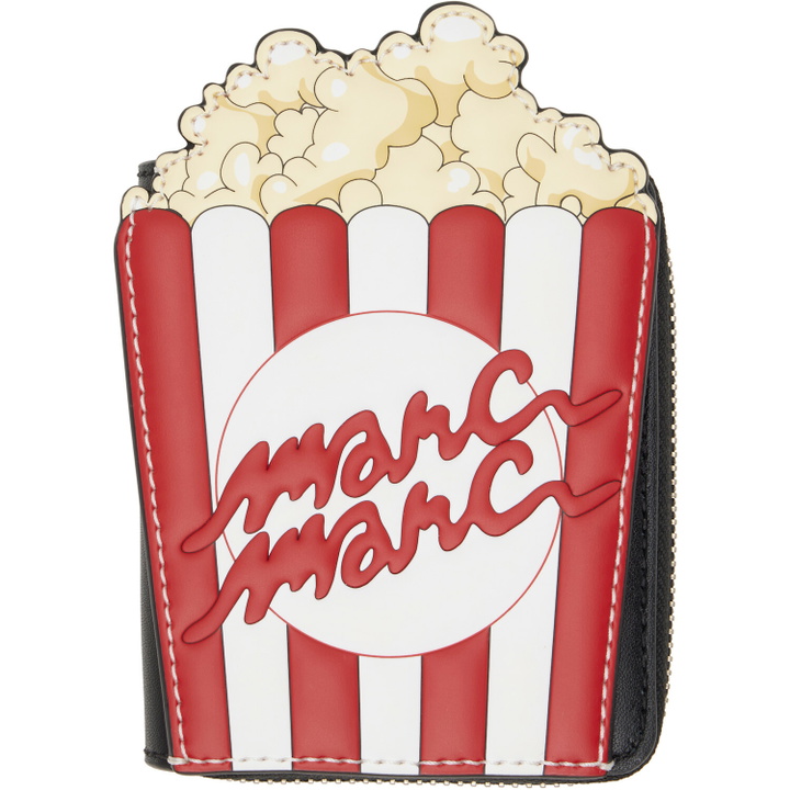 Photo: Marc Jacobs Black & Red Popcorn Slim Compact Wallet