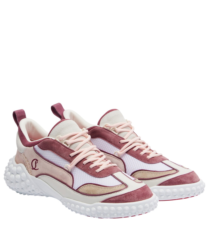 Photo: Christian Louboutin Mara suede and mesh sneakers