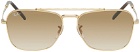 Ray-Ban Gold New Caravan Sunglasses