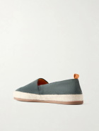 Mulo - Suede Espadrilles - Blue
