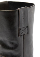 Miista Aron Leather Ankle Boots Brown