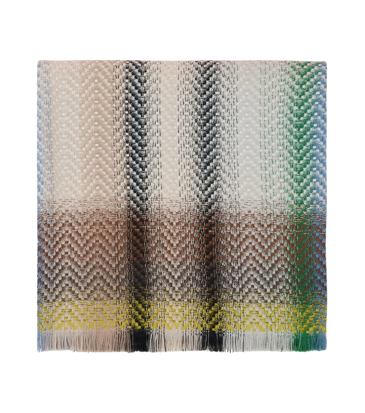 Photo: Missoni Zig Zag wool-blend throw