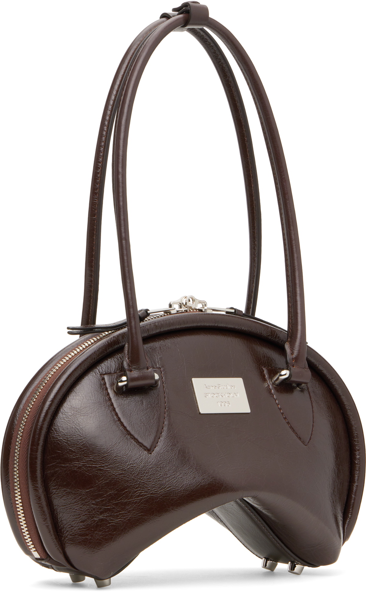 Acne Studios Brown Bowlina Mini Shoulder Bag Acne Studios