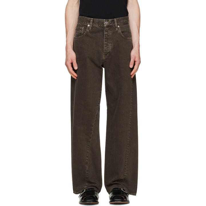 Photo: Sunflower Brown Wide Twist Jeans