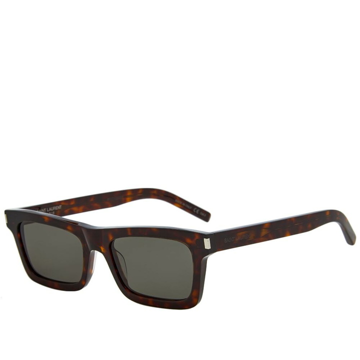 Photo: Saint Laurent Sunglasses Saint Laurent Betty Sunglasses in Havana/Grey