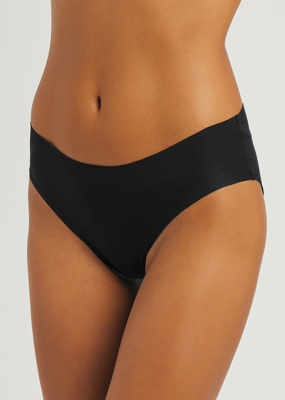 Hanro Invisible Stretch-cotton Briefs Black