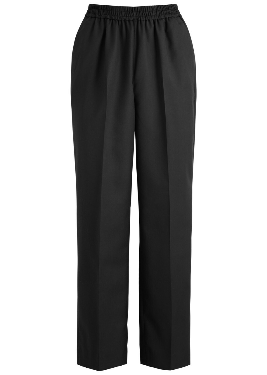Skall Studio Johanna Straight-leg Wool Trousers Black