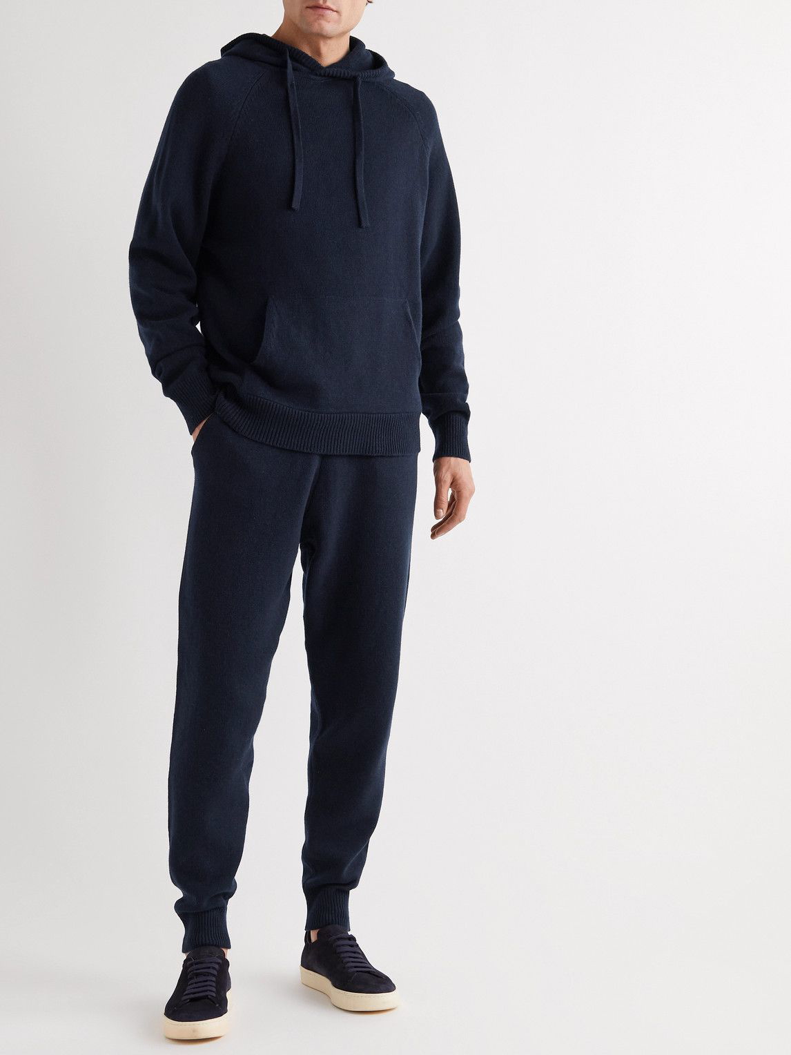Richard James - Recycled Cashmere and Wool-Blend Sweatpants - Blue ...