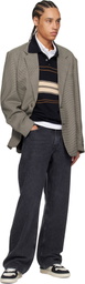 Axel Arigato Beige & Black Dice Lo Sneakers