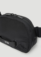 Y-3 - Logo Print Belt Bag in Black