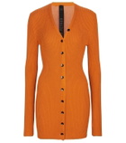 Petar Petrov Eliza ribbed-knit silk cardigan