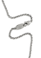 Vivienne Westwood Mini Bas Relief orb Necklace - Silver - One Size