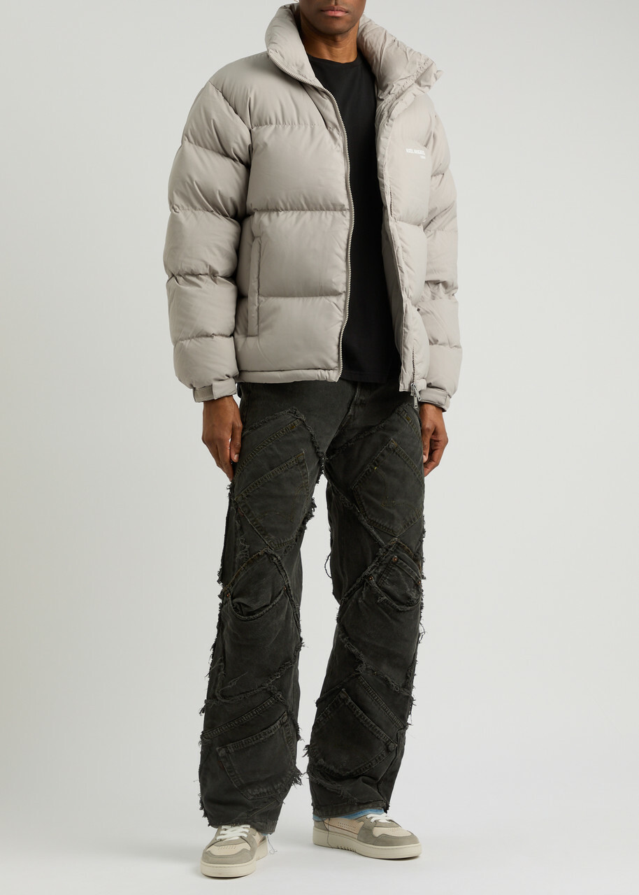Axel Arigato Observer Quilted Shell Jacket Stone