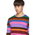 Comme des Garcons Shirt Multicolor Striped Gauge 7 Sweater