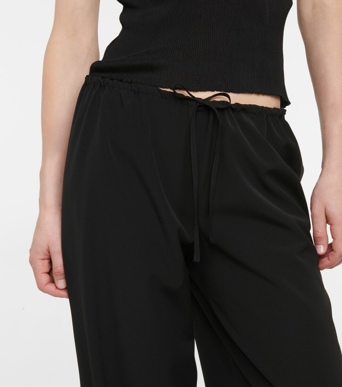 The Row Barrie wide-leg wool pants The Row