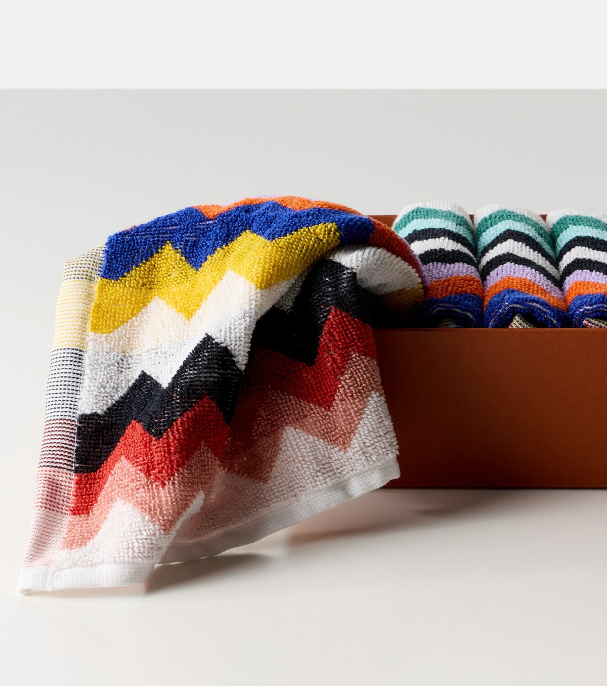 Missoni Best set of 6 cotton terry face towels