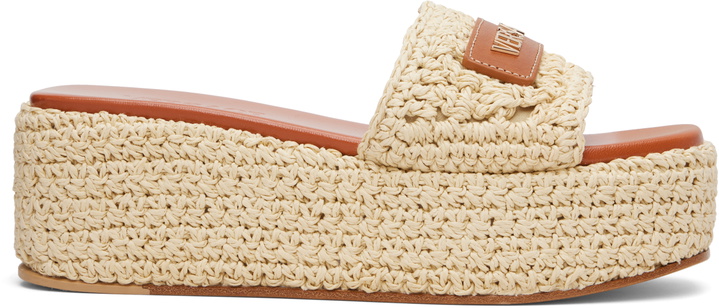Photo: Versace Beige Heeled Sandals