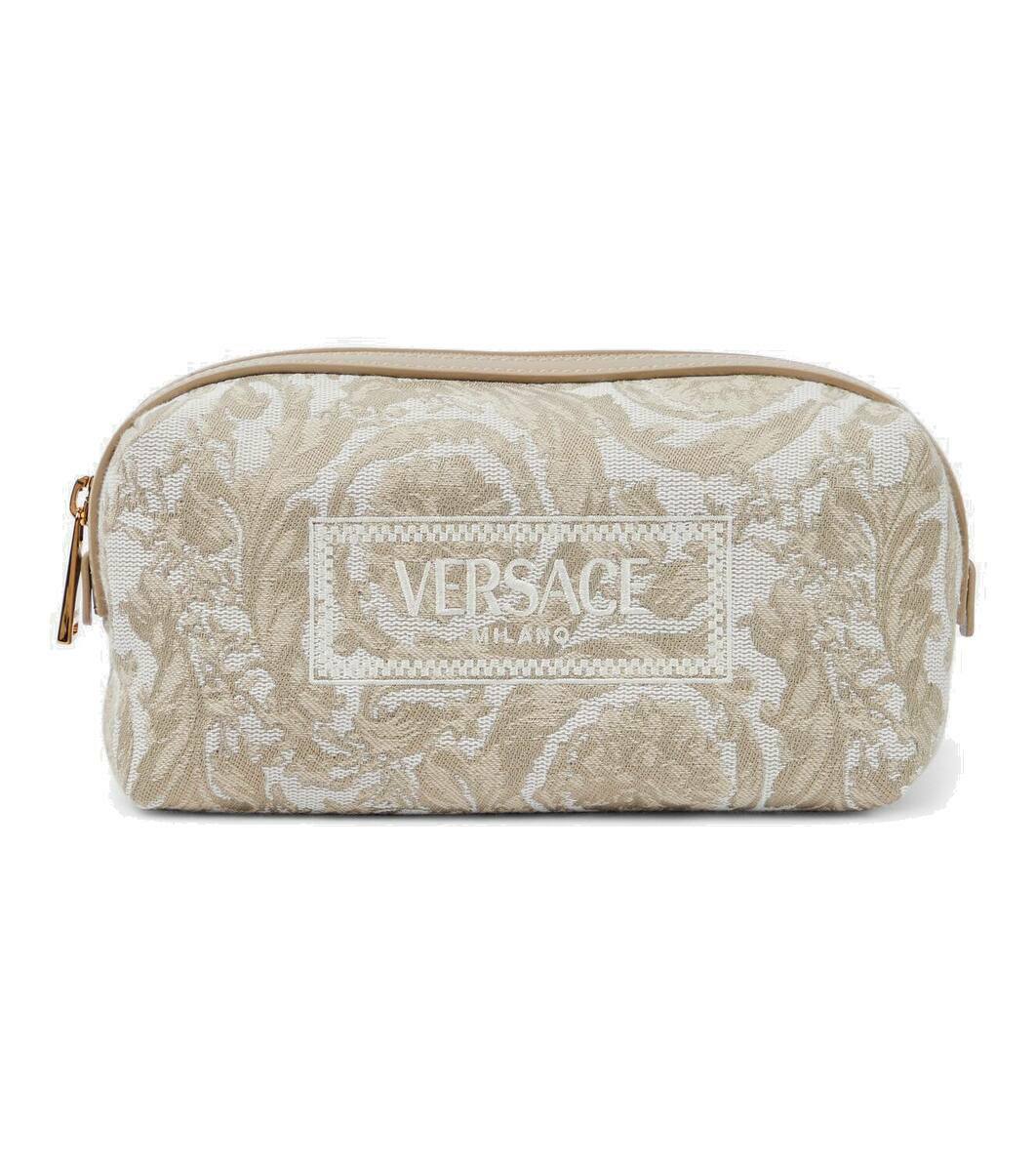 Versace Barocco jacquard makeup bag Versace Versace Barocco jacquard makeup bag Versace