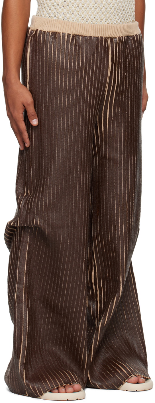 Stanley Raffington SSENSE Exclusive Brown Trousers
