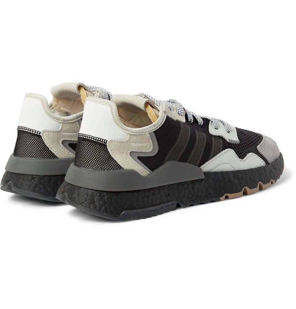 Adidas originals nite jogger ripstop mesh 2024 and suede sneakers