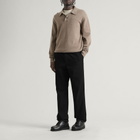 Norse Projects Men's Trysil Regular Organic Stretch Twill Trouser in Black