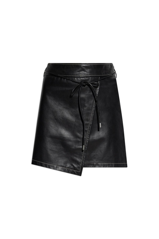 Photo: PS by Paul Smith Ps Paul Smith Leather Skirt