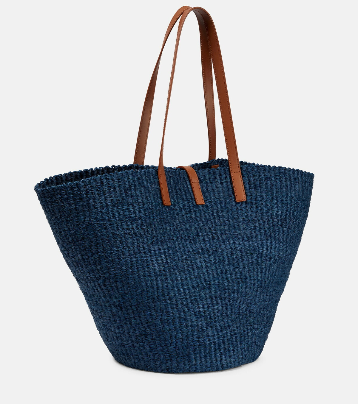 Saint Laurent - Panier Souple raffia tote bag