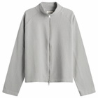 mfpen Men's Needle Jump Leisure Zip Up in Mineral Grey