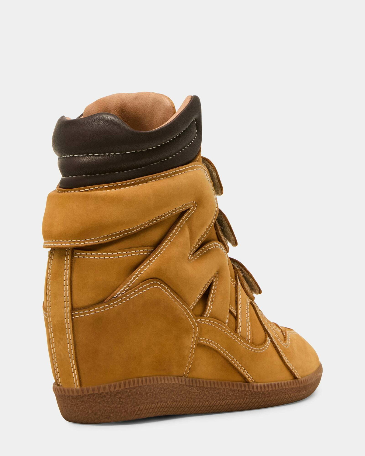 Steve Madden Mavis Sneakers in Tan Nubuck